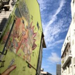 写真:壁アート